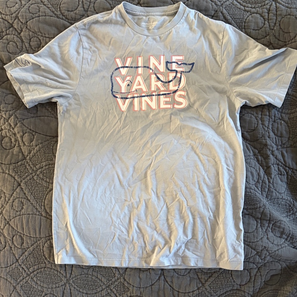 Vineyard Vines Light Gray Graphic Tee